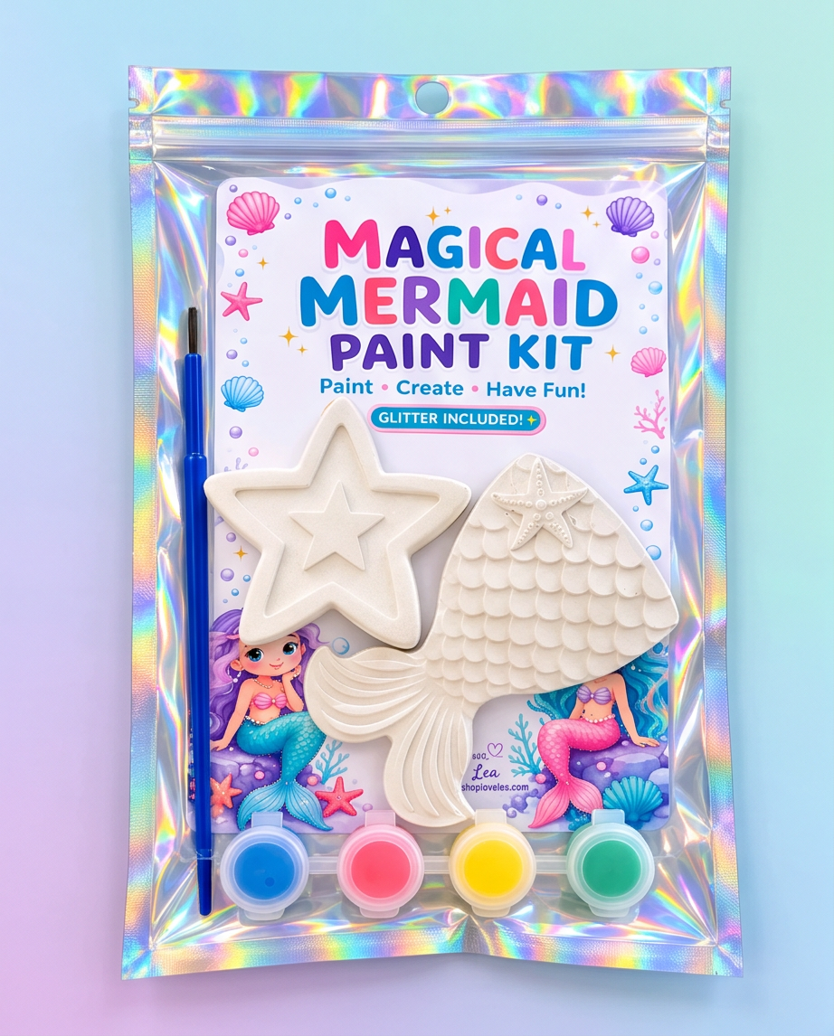 Mermaid Paint Kit - 2 for $10