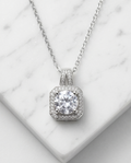 Square Pendant Necklace #34
