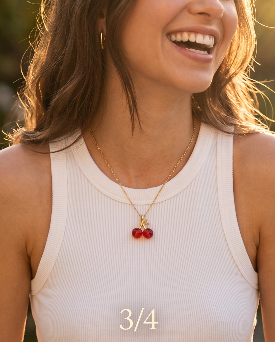 Cherry Necklace