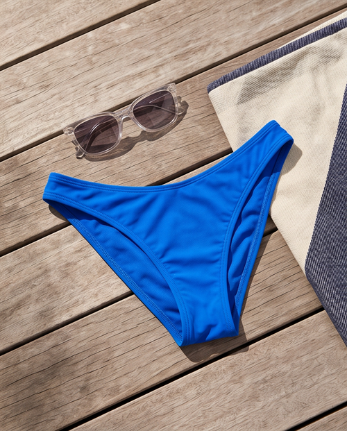 Blue Bikini Bottoms