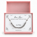 Let Them Morse Code Necklace