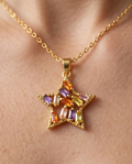 Gold Star Necklace