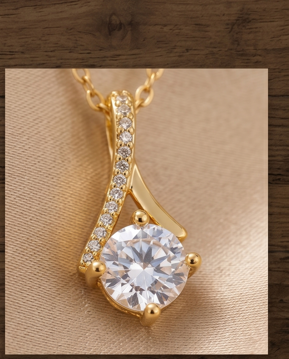 Gold Pendant Neclace #49